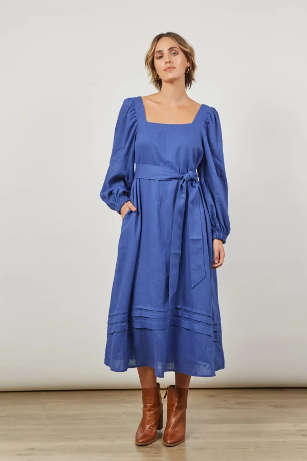 Dresses-ISLE OF MINE PANORAMA MAXI AZURE