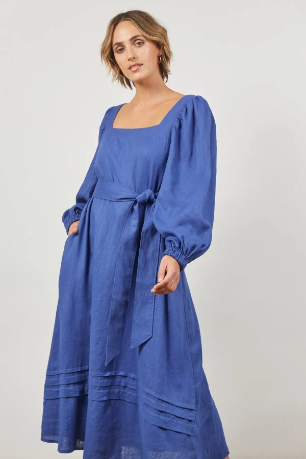 Dresses-ISLE OF MINE PANORAMA MAXI AZURE