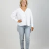 Shirts & Tops-ISLE OF MINE VENUS LINEN BLOUSE CANVAS