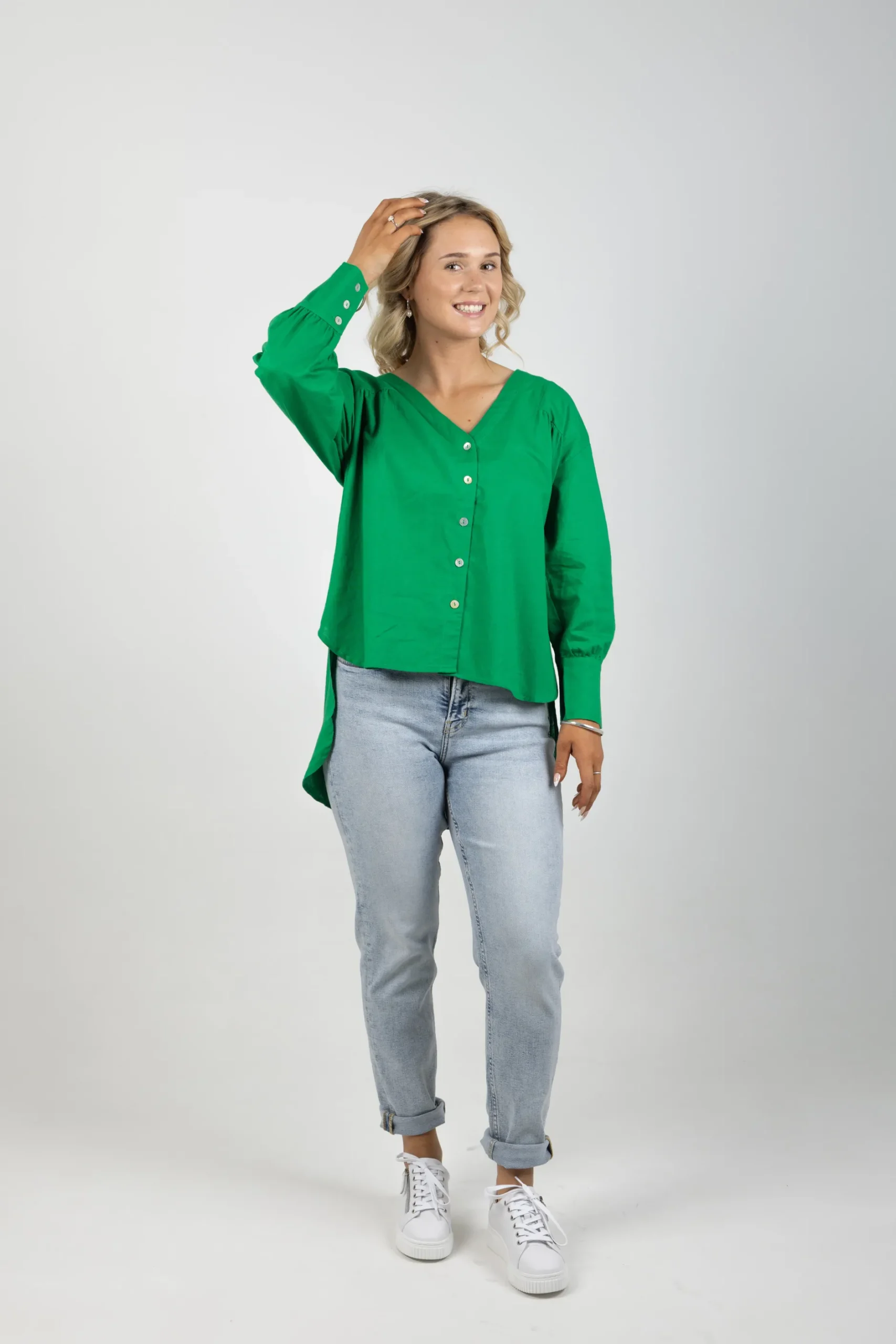 isle_of_mine_venus_linen__1-1.webp Shirts & Tops-ISLE OF MINE VENUS LINEN BLOUSE MEADOW
