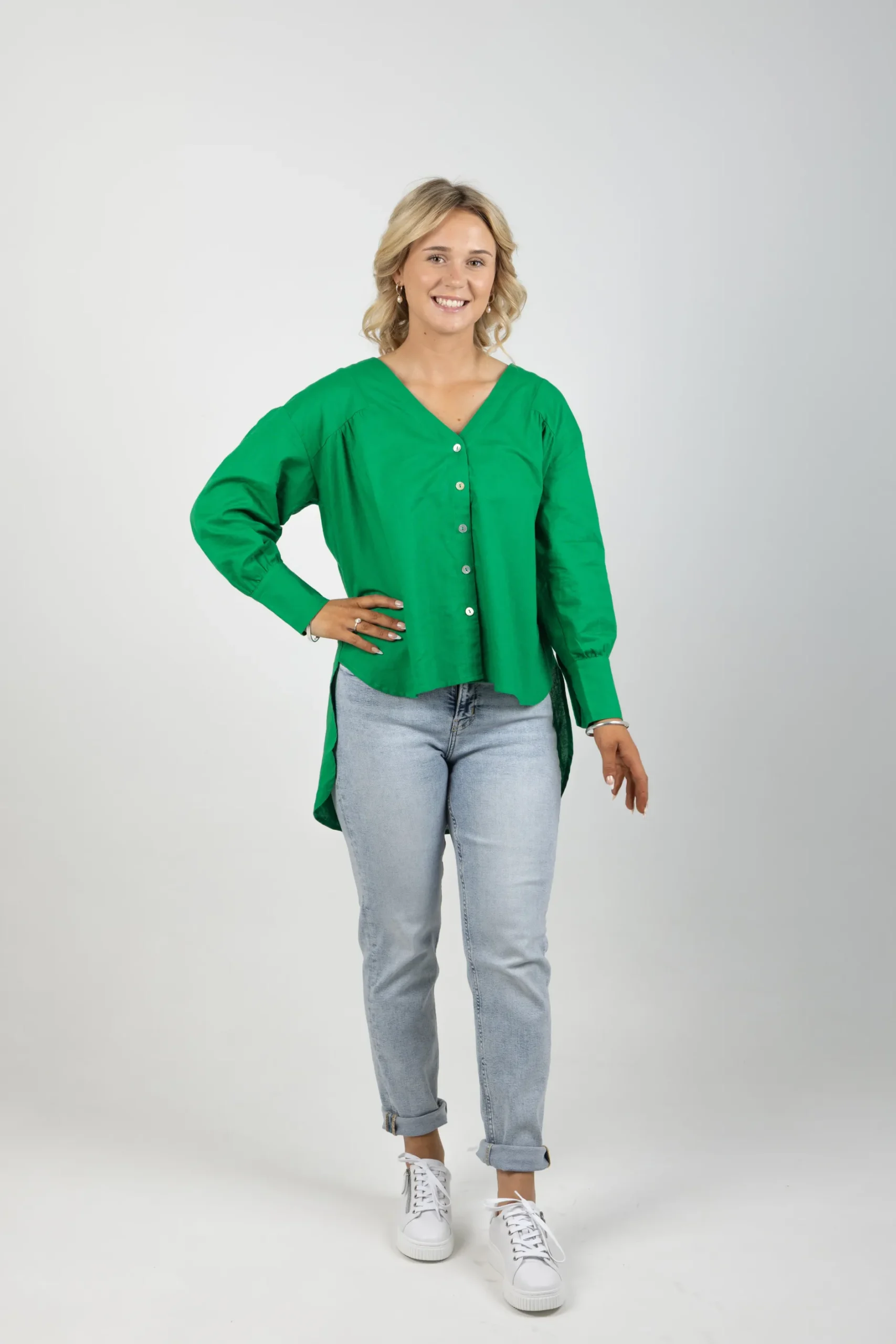 isle_of_mine_venus_linen__2-1.webp Shirts & Tops-ISLE OF MINE VENUS LINEN BLOUSE MEADOW