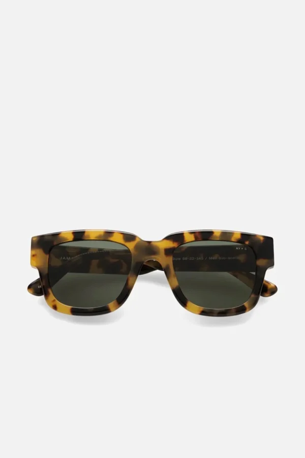 Sunglasses | Sunglasses-JAMES AY DANDY SUNGLASSES - TOKYO HAVANNAH