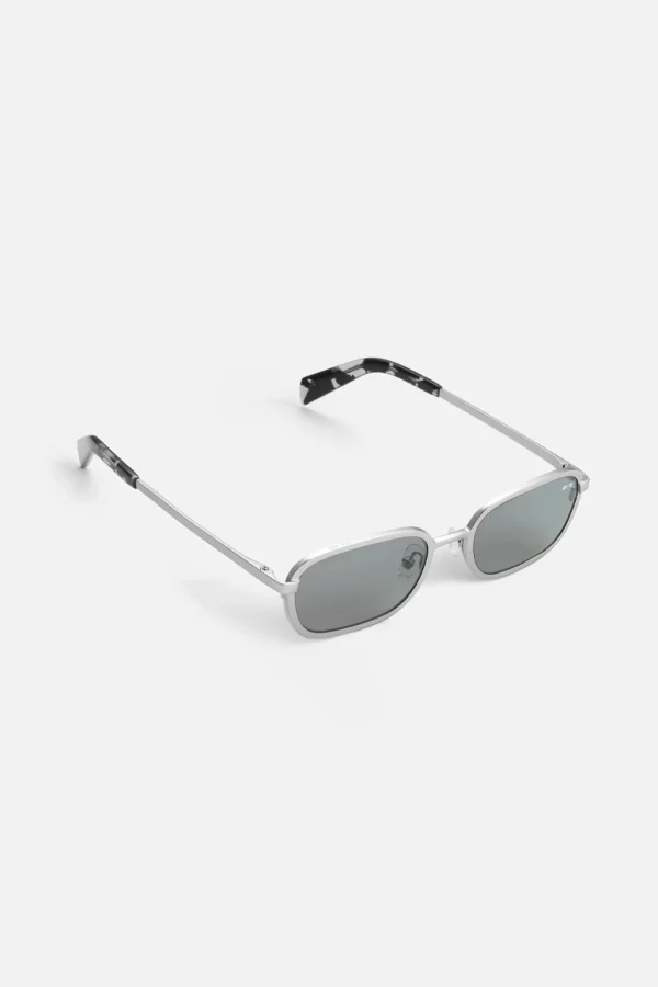 Sunglasses | Sunglasses-JAMES AY FIERCE SUNGLASSES - SHINY SILVER