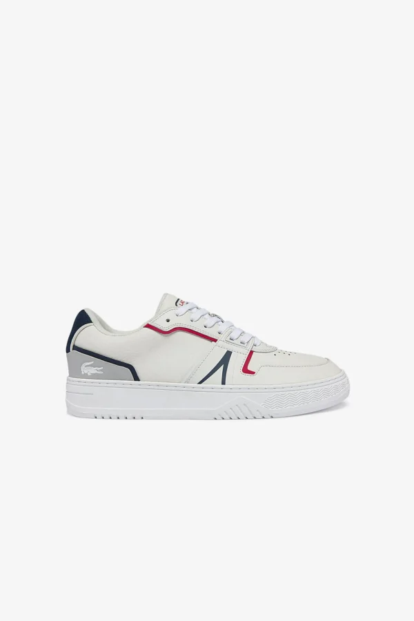 Footwear-LACOSTE L001 SNEAKERS - WHITE