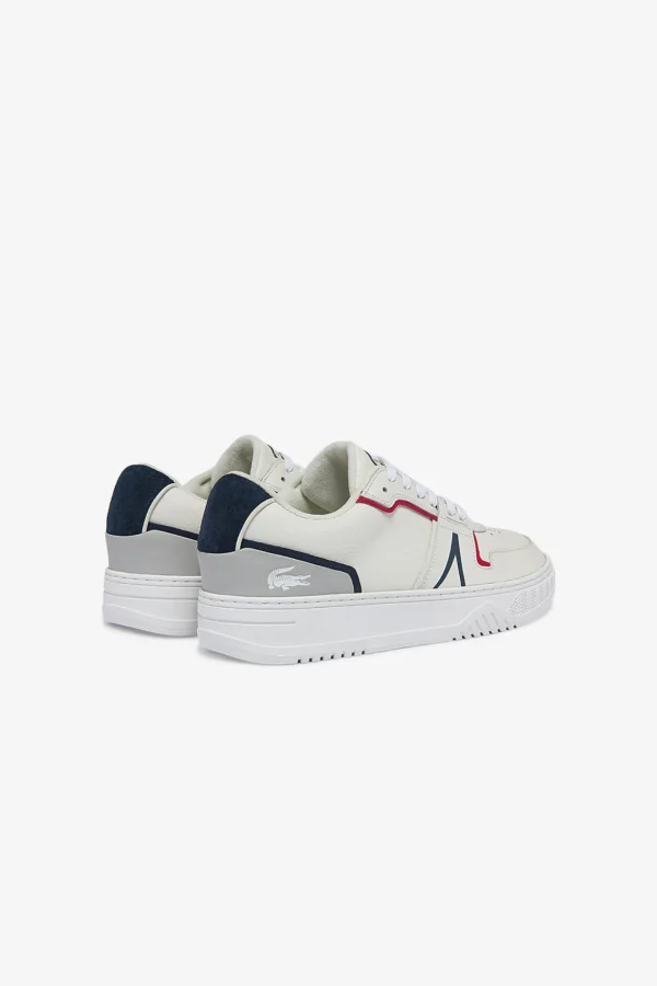 Footwear-LACOSTE L001 SNEAKERS - WHITE