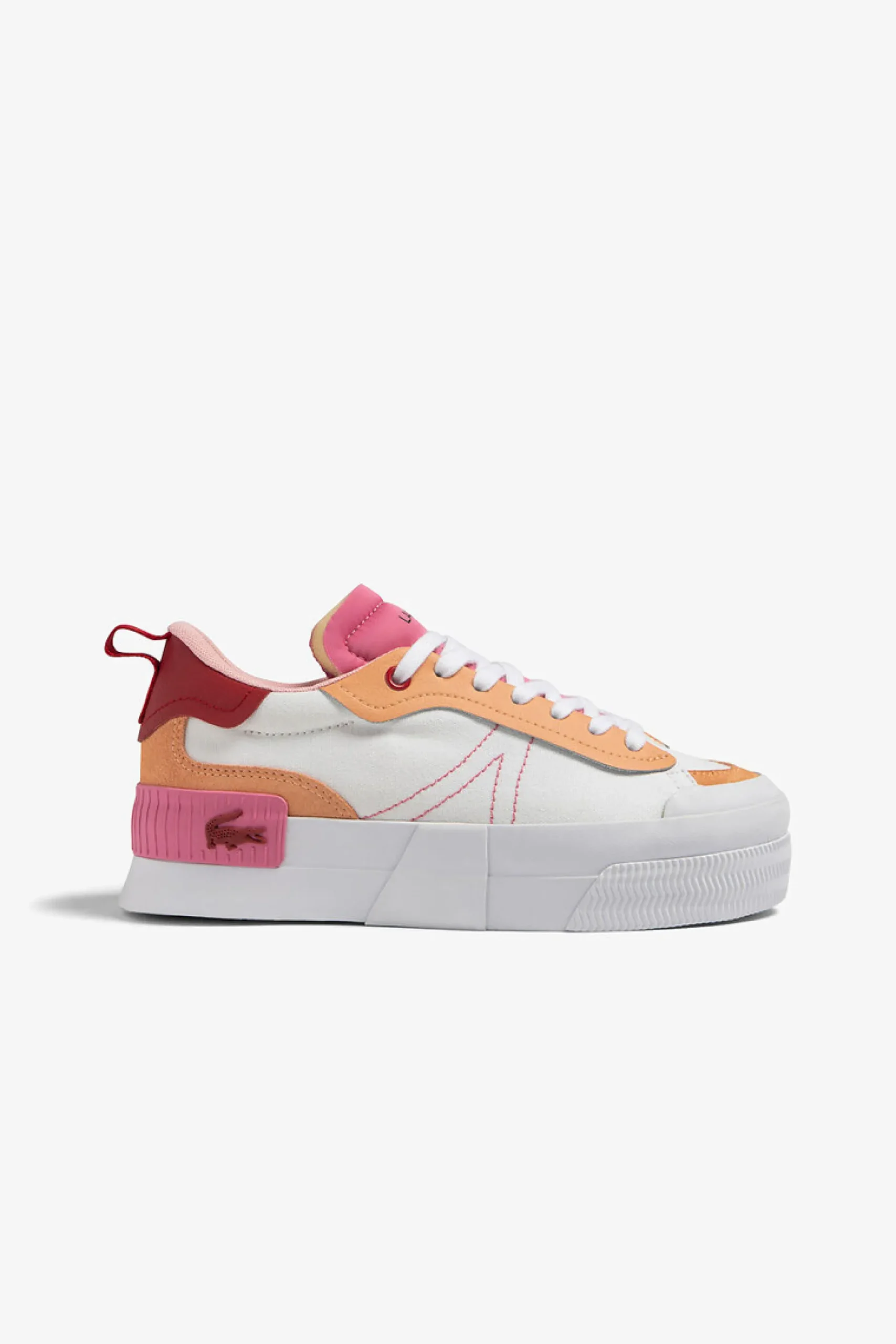 lacoste_womens_l_platform_0.webp Footwear-LACOSTE WOMENS L004 PLATFORM - PINK/ORANGE