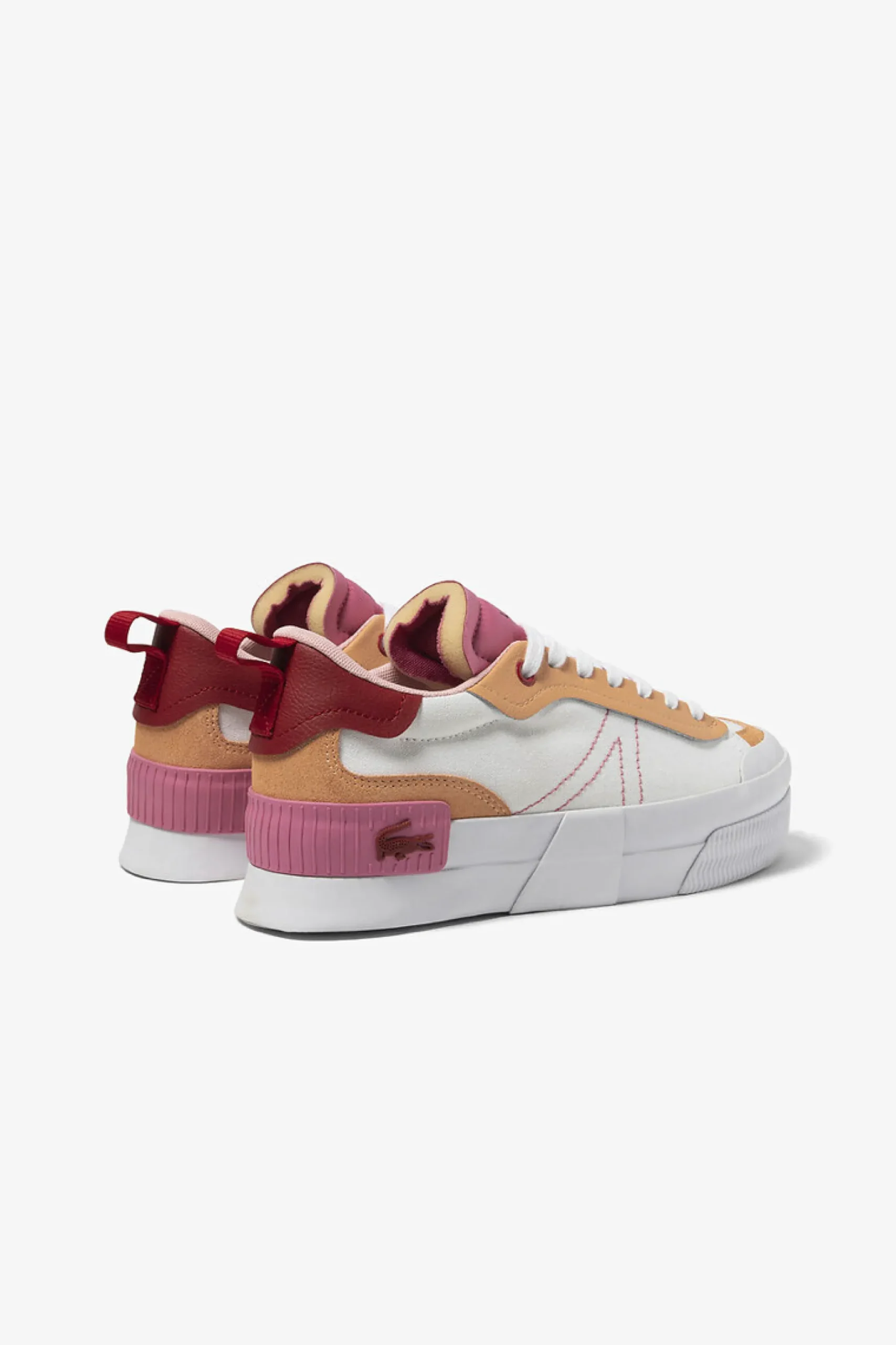 lacoste_womens_l_platform_2.webp Footwear-LACOSTE WOMENS L004 PLATFORM - PINK/ORANGE