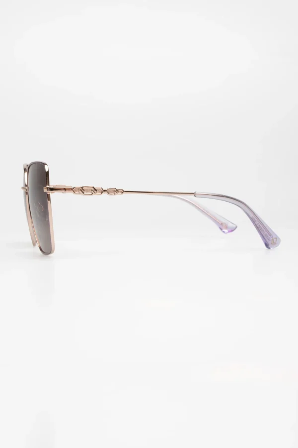 Sunglasses-LOCELLO ALANA SUNGLASSES - PURPLE