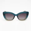 Sunglasses-LOCELLO EDEN SUNGLASSES - OMBRE GREEN