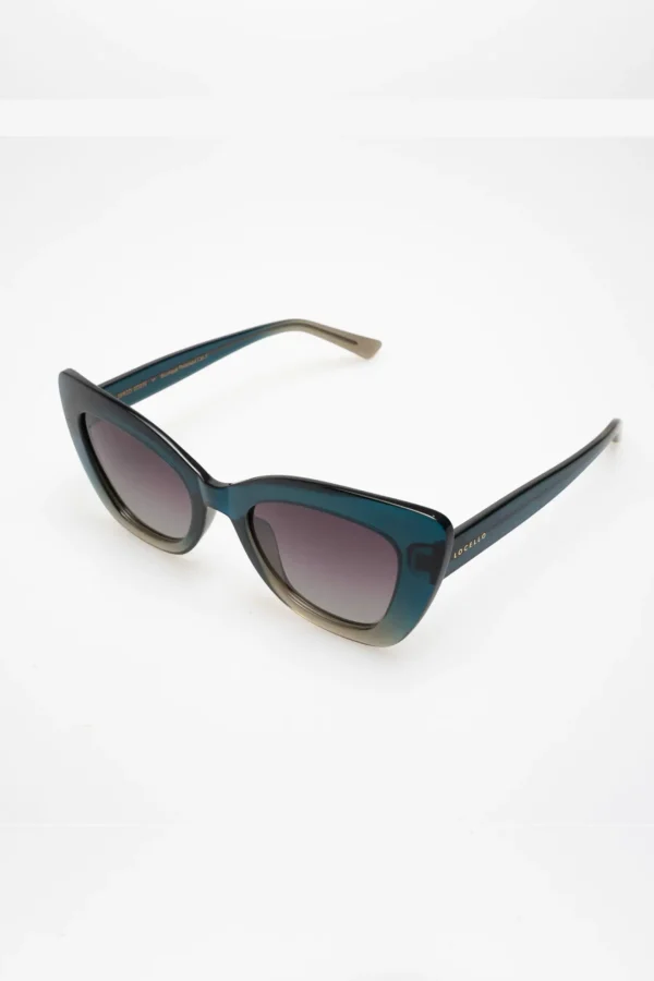 Sunglasses-LOCELLO EDEN SUNGLASSES - OMBRE GREEN
