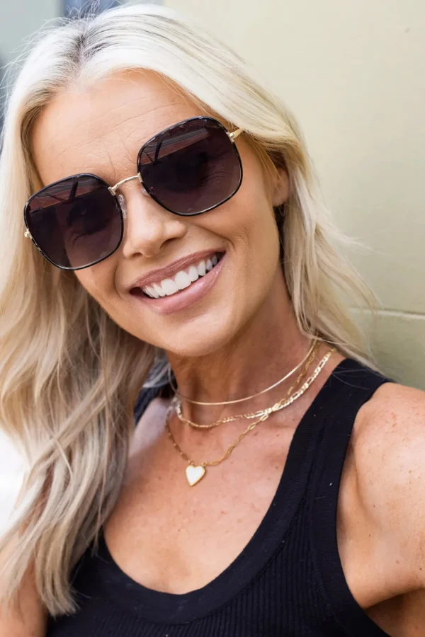 Sunglasses-LOCELLO MARLEY SUNGLASSES - GREY TORTOISESHELL