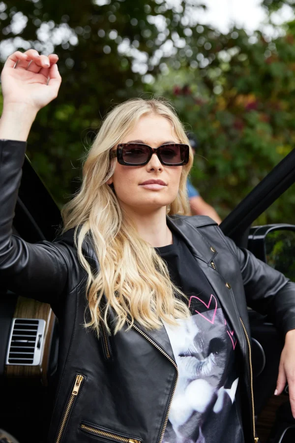 Sunglasses-LOCELLO QUINN SUNGLASSES - TORT