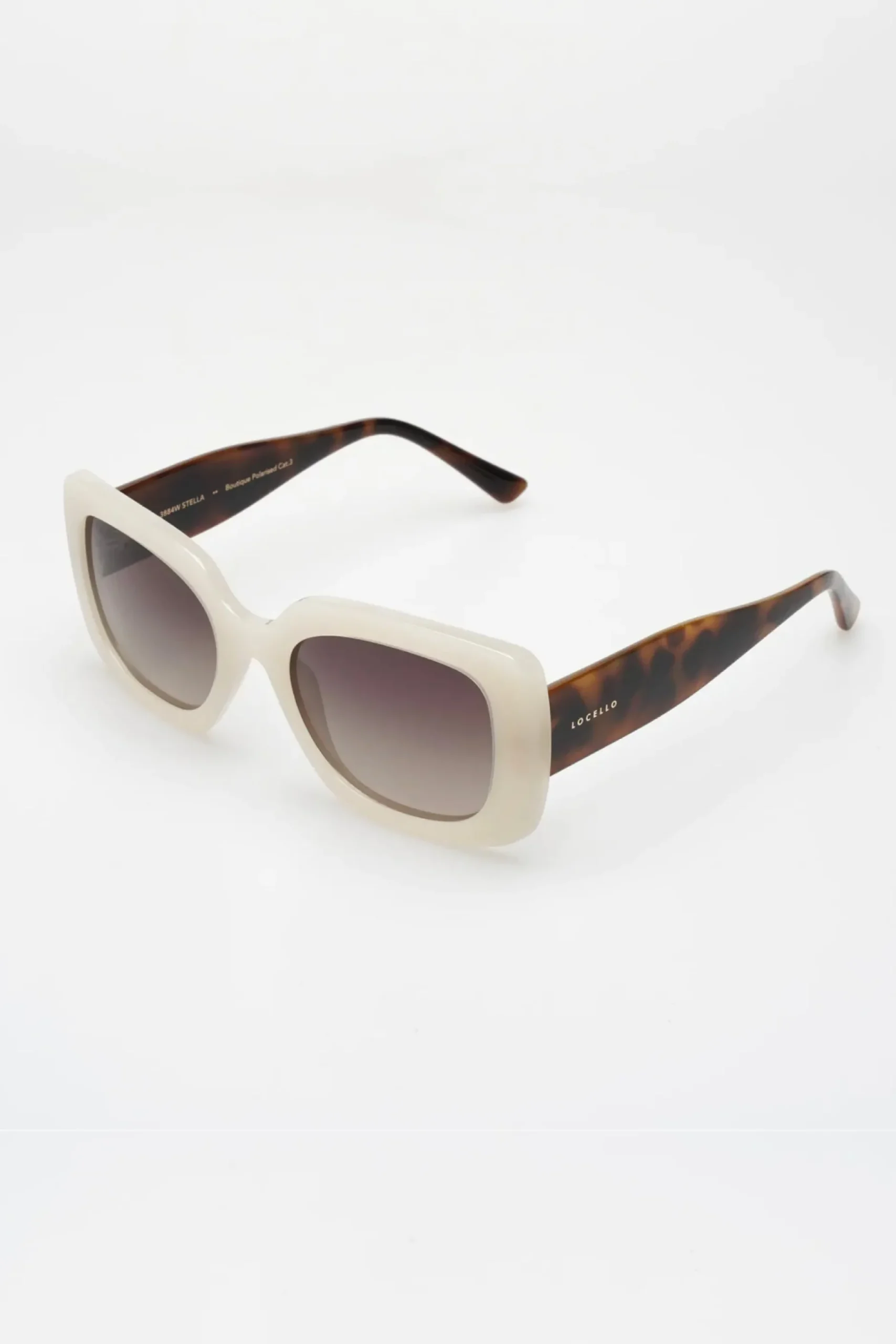 locello_stella_sunglasses_1.webp Sunglasses-LOCELLO STELLA SUNGLASSES - MILKY WHITE TORT