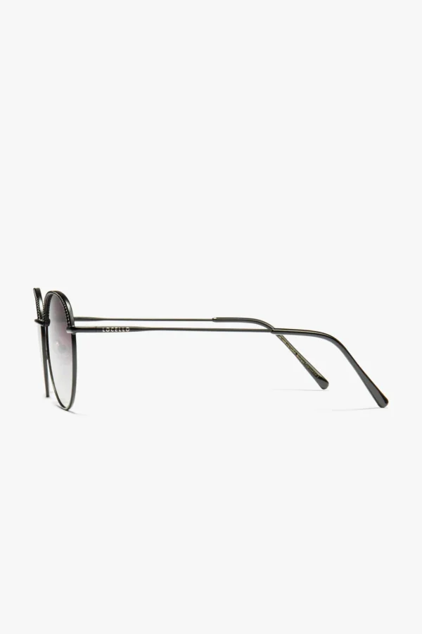 Sunglasses-LOCELLO VICTORIA SUNGLASSES - MATTE BLACK