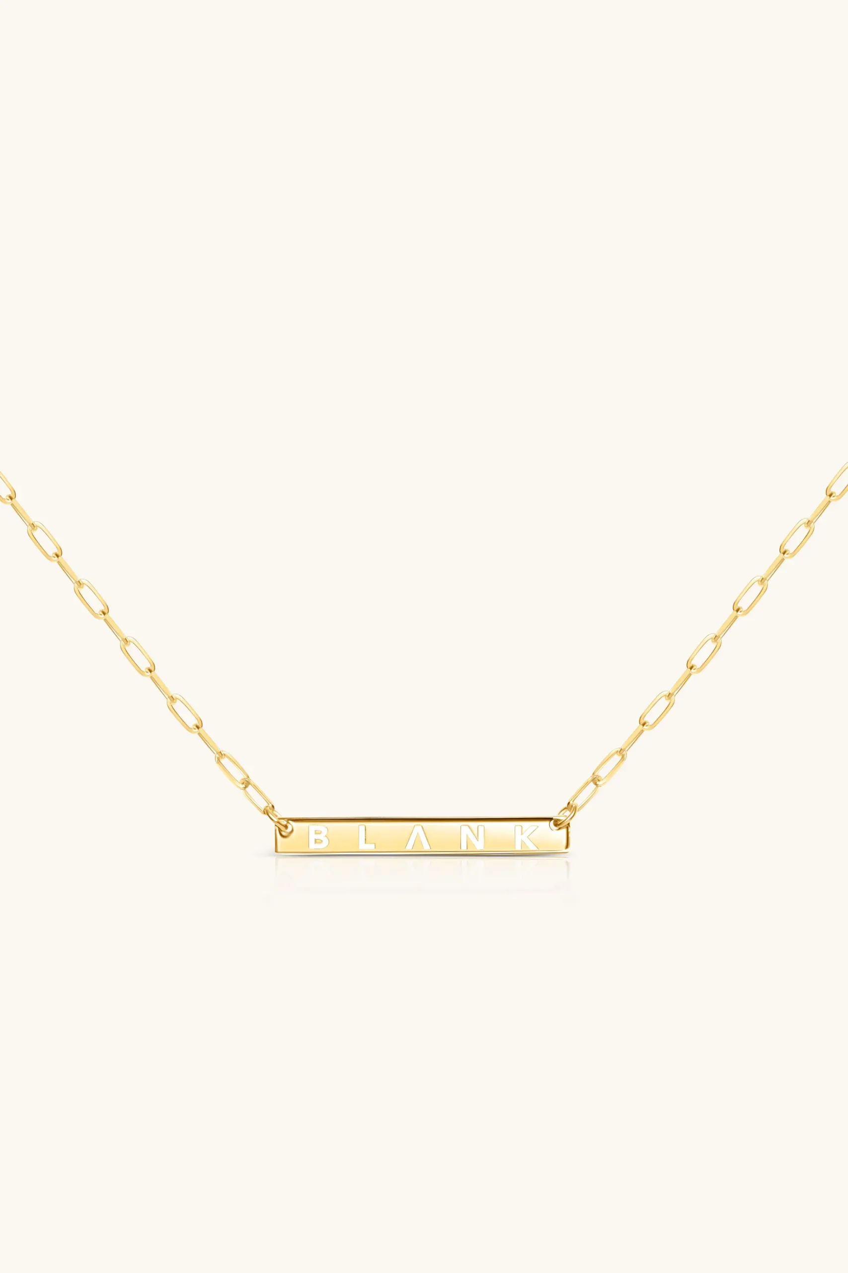 logo_necklace_kt_gold_0.webp 18Kt Gold Plated | Jewellery-BLANK SPACE. LOGO NECKLACE 18KT GOLD