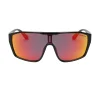 Sunglasses-POLASPORTS CRUSADER SUNGLASSES - BLACK/RED MIRROR