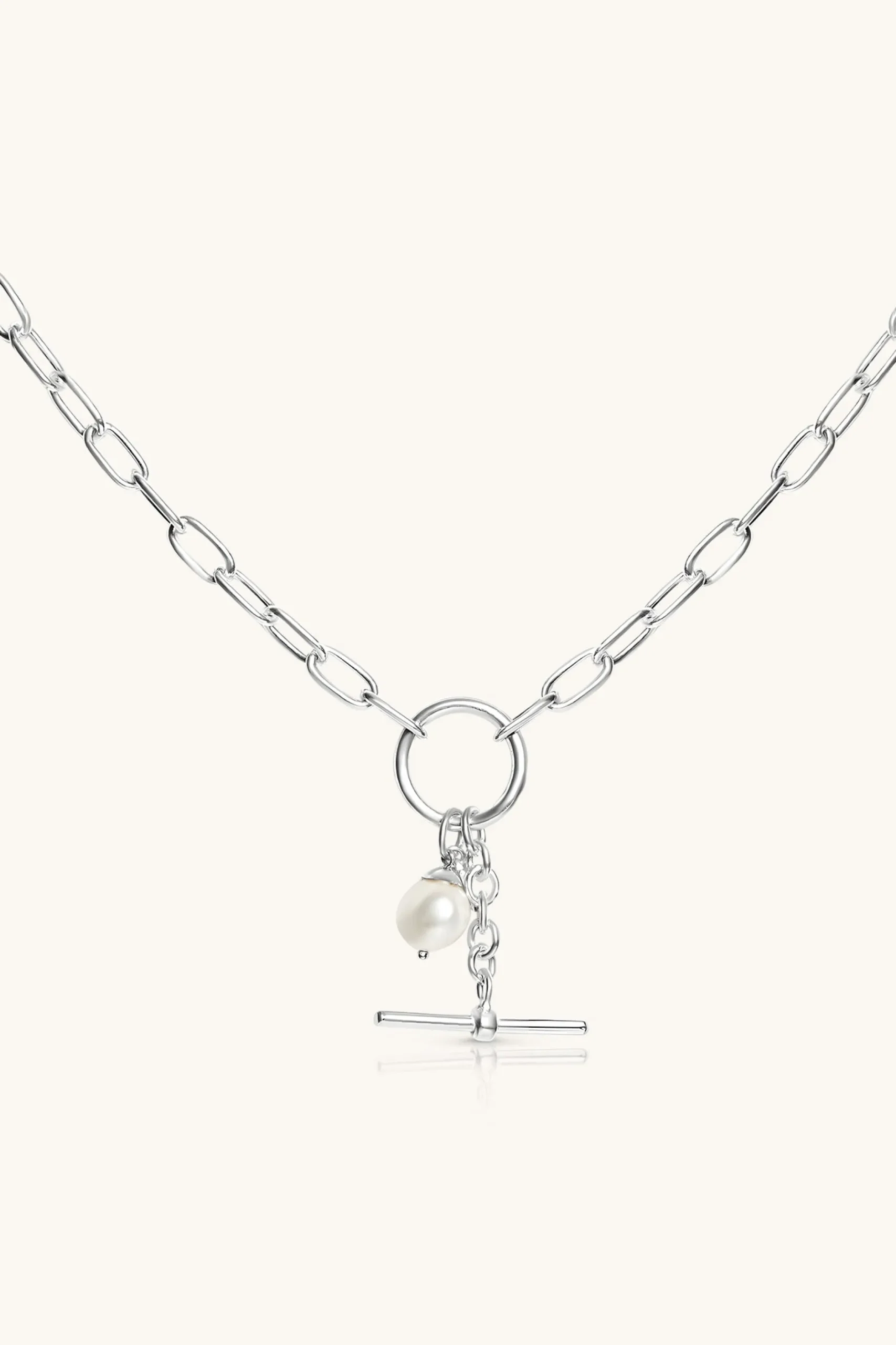 pretty_pearl_fob_necklace_0-1.webp Freshwater Pearls | 925 Sterling Silver-BLANK SPACE. PRETTY PEARL FOB NECKLACE