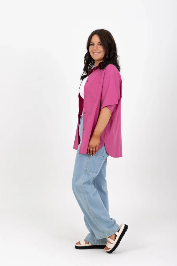 Shirts & Tops-RICOCHET AMES SHIRT - PINK