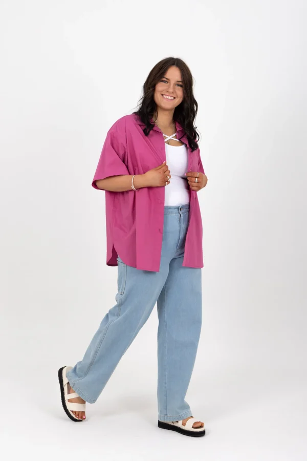 Shirts & Tops-RICOCHET AMES SHIRT - PINK