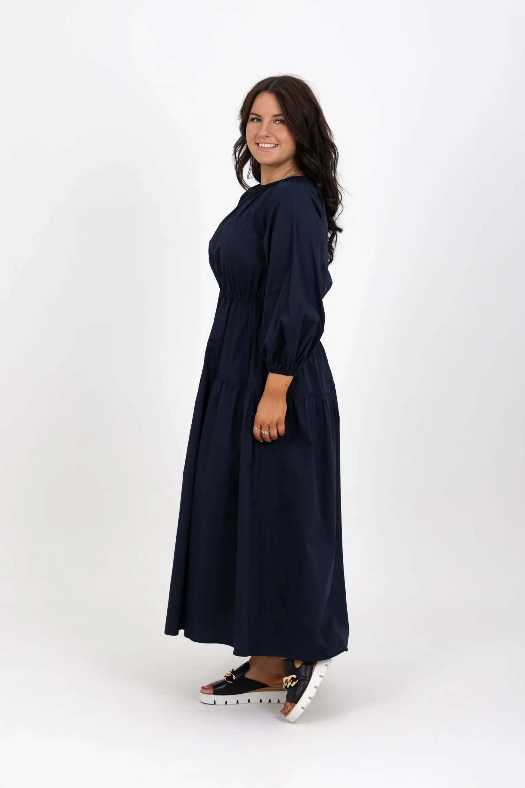 ricochet_ashley_dress__in_2.webp Dresses-RICOCHET ASHLEY DRESS - INK