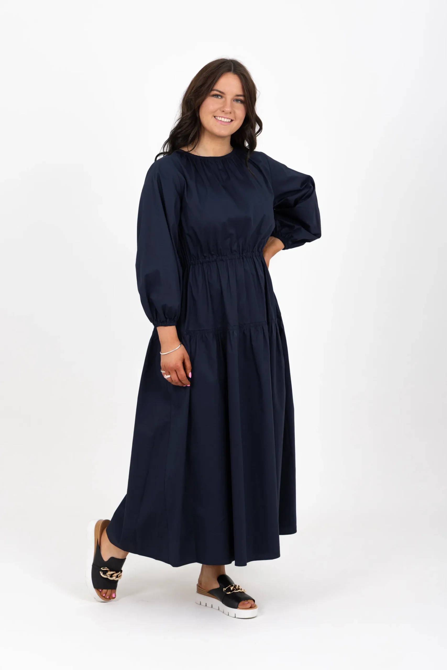 ricochet_ashley_dress__in_5.webp Dresses-RICOCHET ASHLEY DRESS - INK