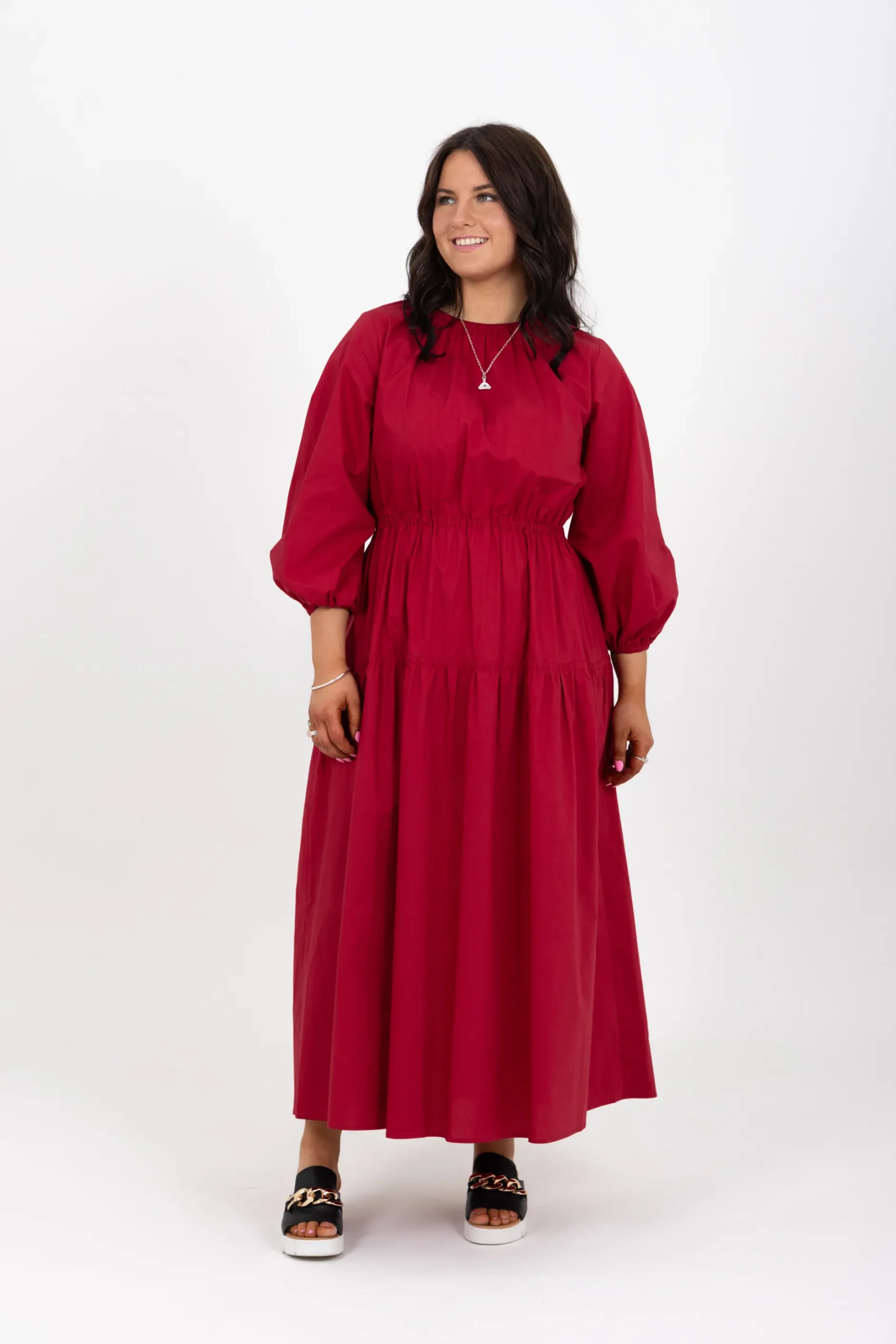ricochet_ashley_dress__ra_2.webp Dresses-RICOCHET ASHLEY DRESS - RASPBERRY