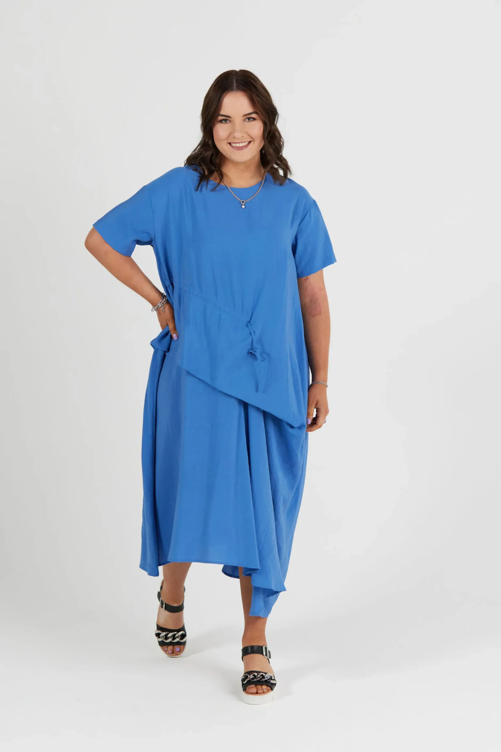 ricochet_atkine_dress__co_0.webp Dresses-RICOCHET ATKINE DRESS - CORNFLOUR BLUE