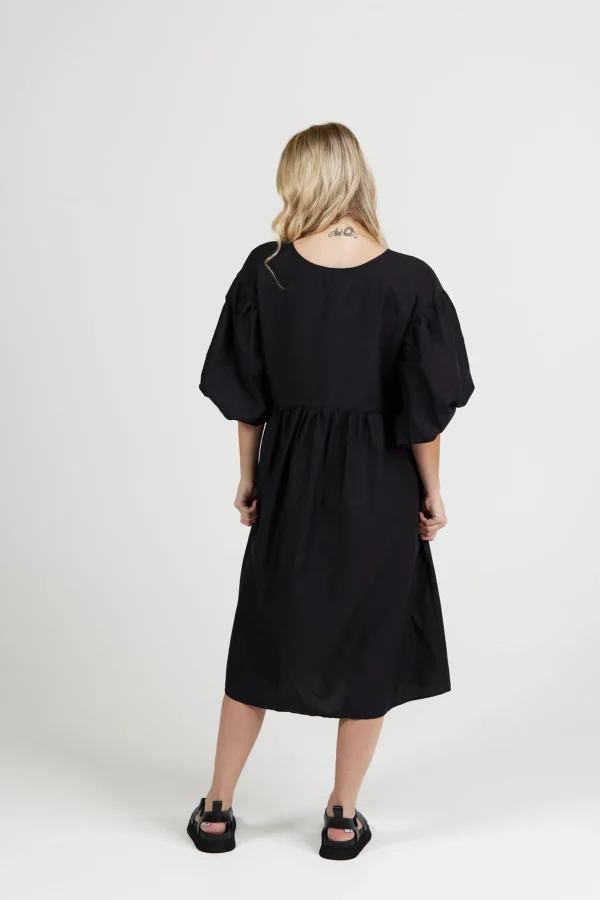 Dresses-RICOCHET CALI DRESS - BLACK (EXCLUSIVE TO BLANK SPACE)