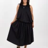 Dresses-RICOCHET DALEY DRESS - BLACK