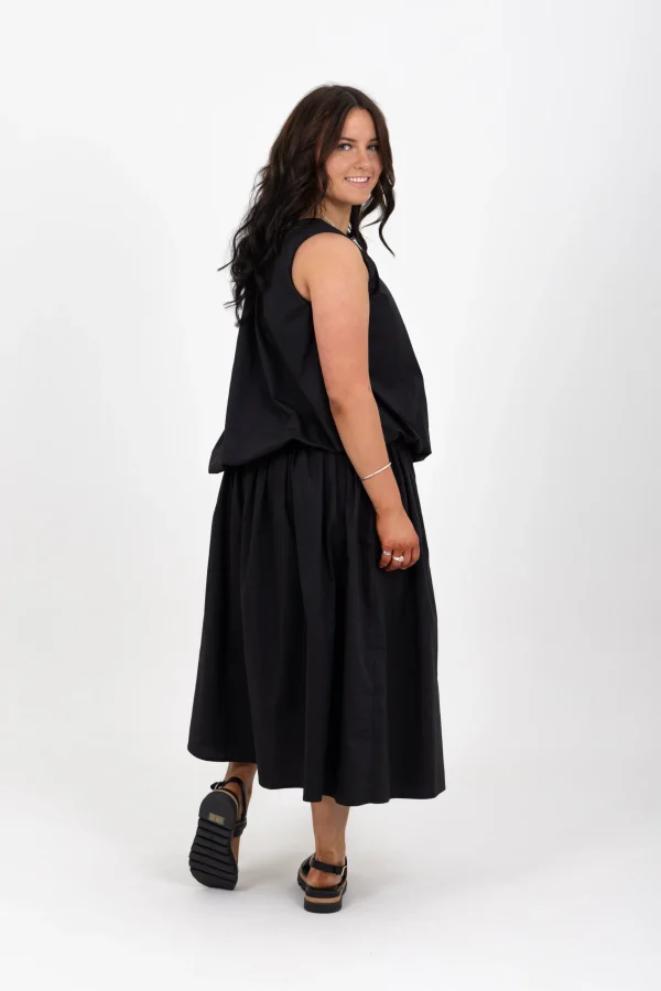 Dresses-RICOCHET DALEY DRESS - BLACK