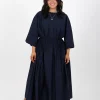 Dresses-RICOCHET FRANZ DRESS - INK