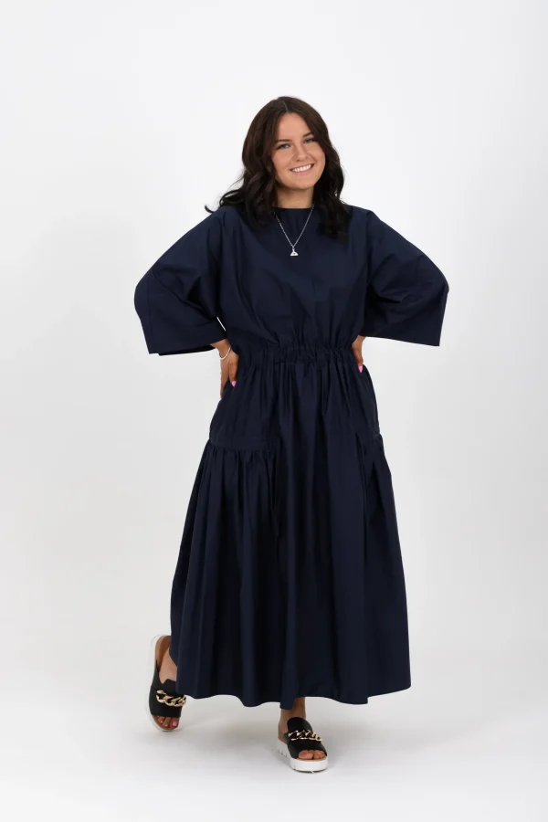 Dresses-RICOCHET FRANZ DRESS - INK