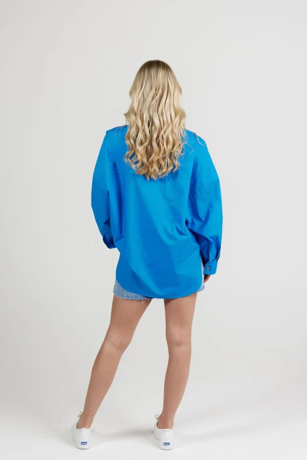 Shirts & Tops-RICOCHET FREDRICK SHIRT - BLUE