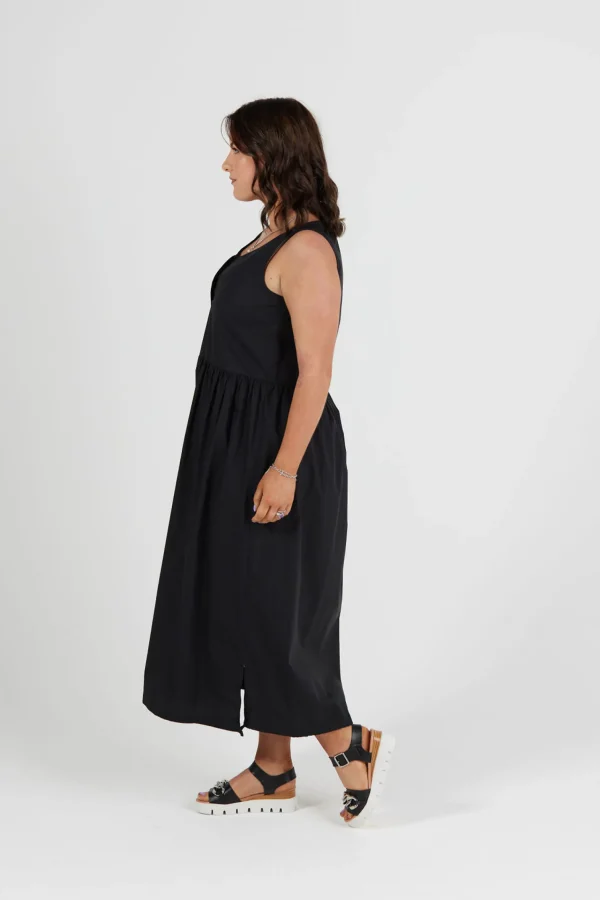 Dresses-RICOCHET PEARCE DRESS - BLACK