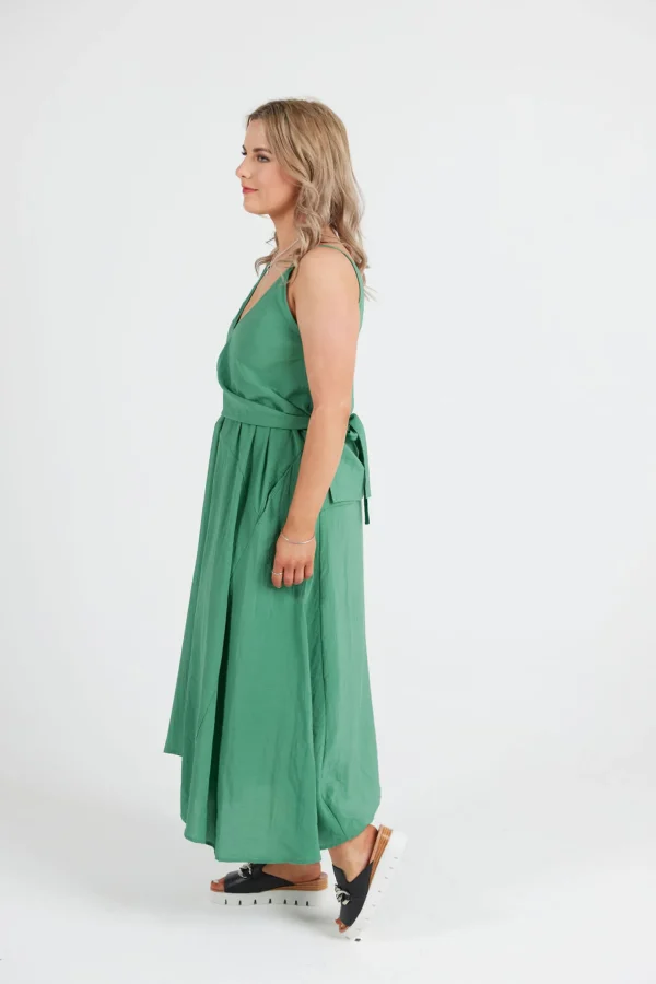 Dresses-RICOCHET THE LADYKILLERS CAMI DRESS - GREEN