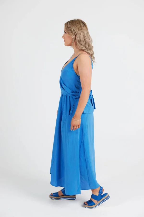 Dresses-RICOCHET THE LADYKILLERS CAMI DRESS - CORNFLOWER