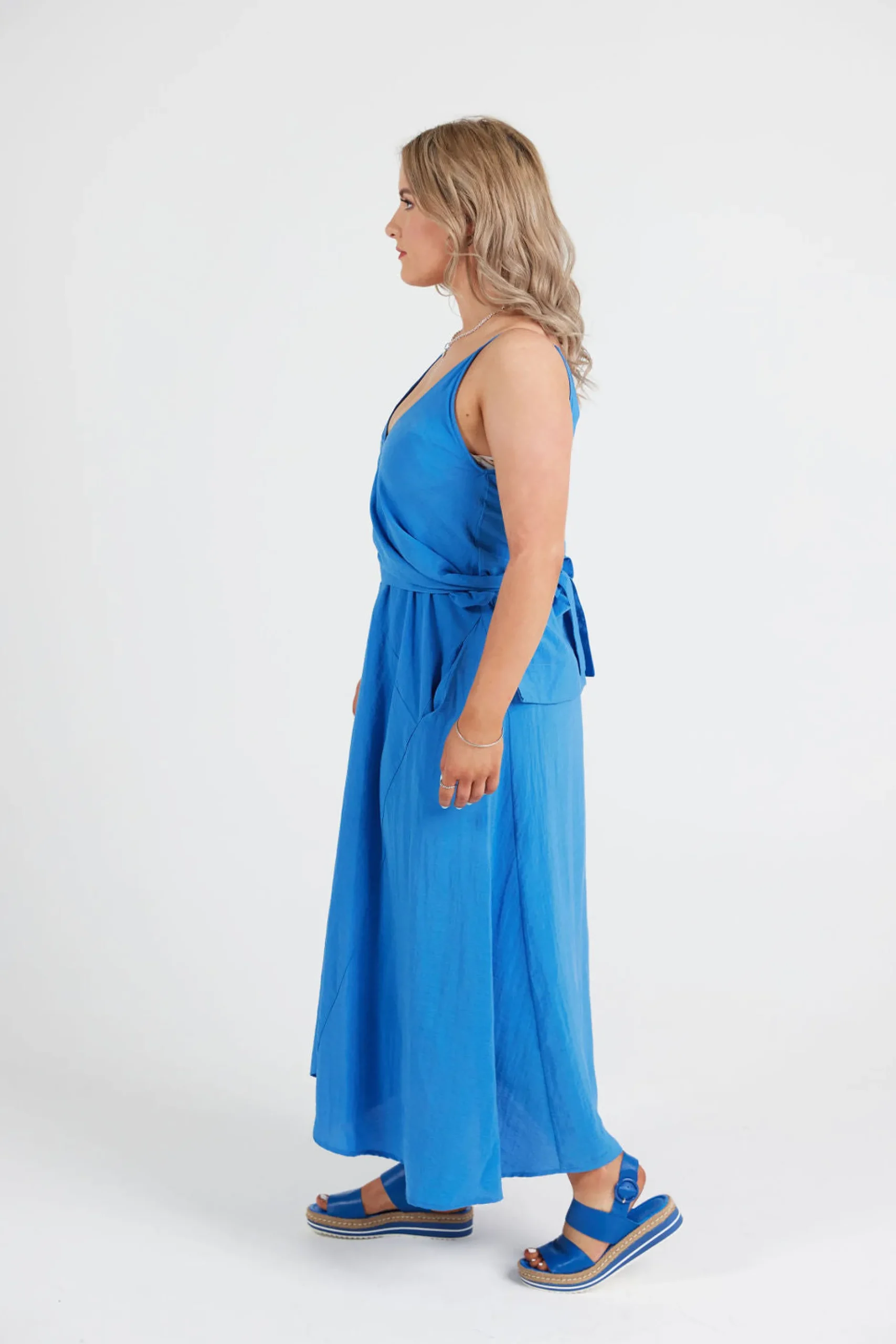 ricochet_the_ladykillers__2.webp Dresses-RICOCHET THE LADYKILLERS CAMI DRESS - CORNFLOWER