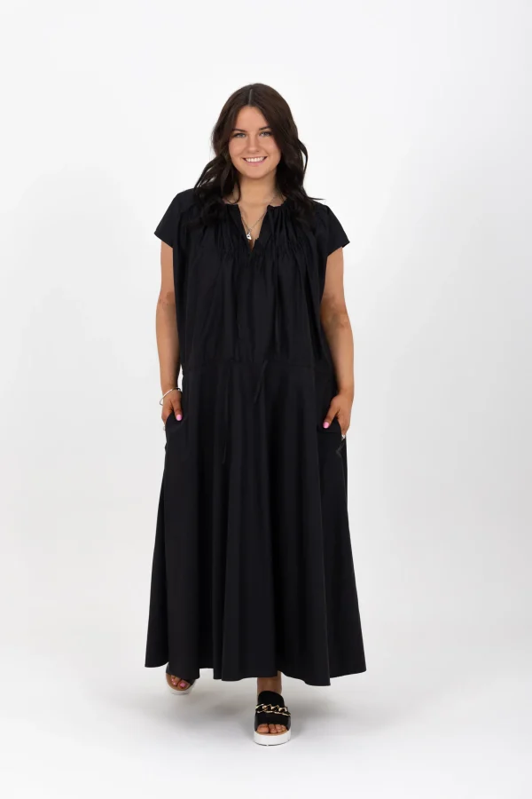 Dresses-RICOCHET THIERRY DRESS - BLACK