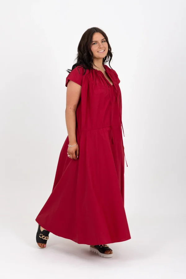 Dresses-RICOCHET THIERRY DRESS - RAPSBERRY