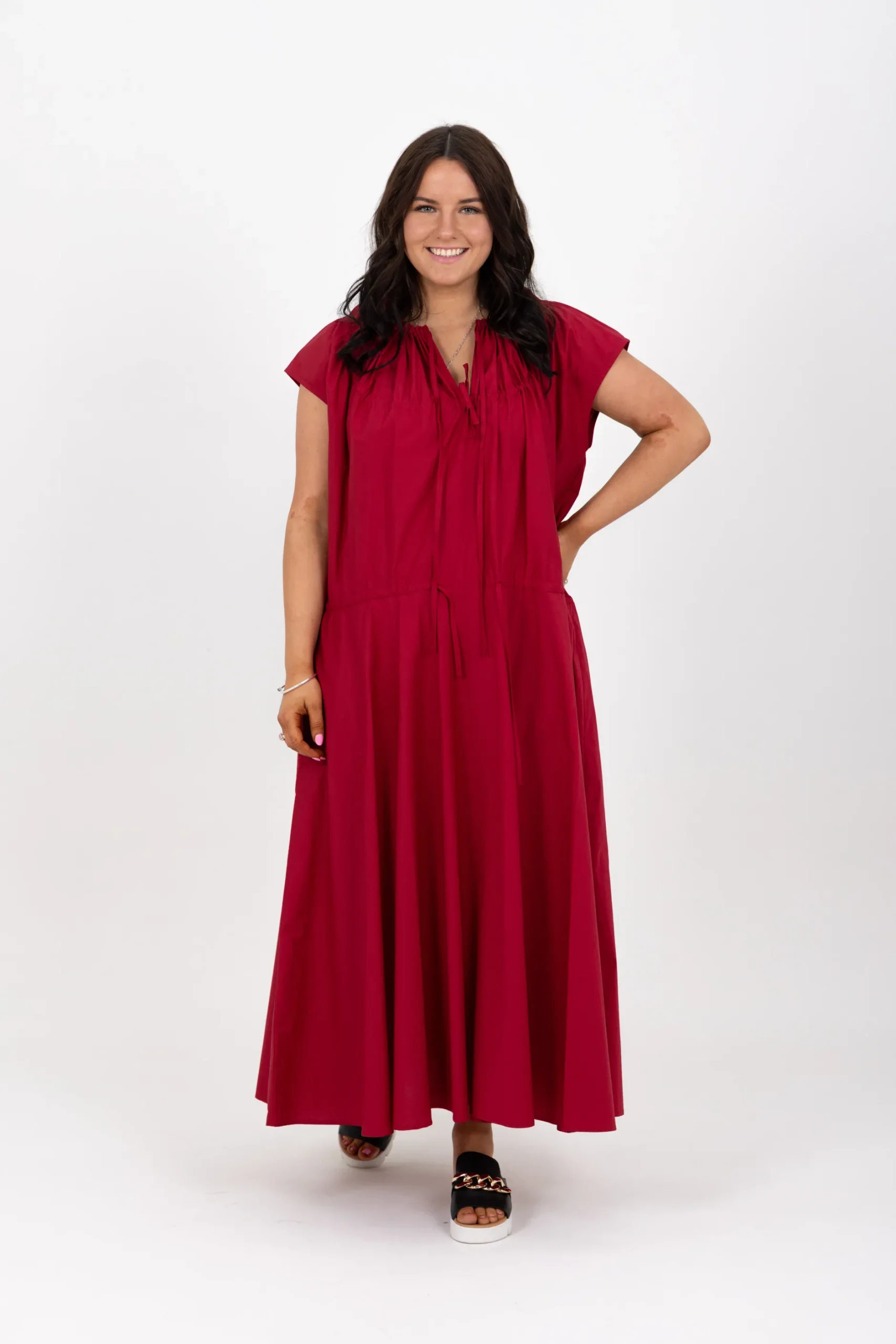 ricochet_thierry__dress___2.webp Dresses-RICOCHET THIERRY DRESS - RAPSBERRY