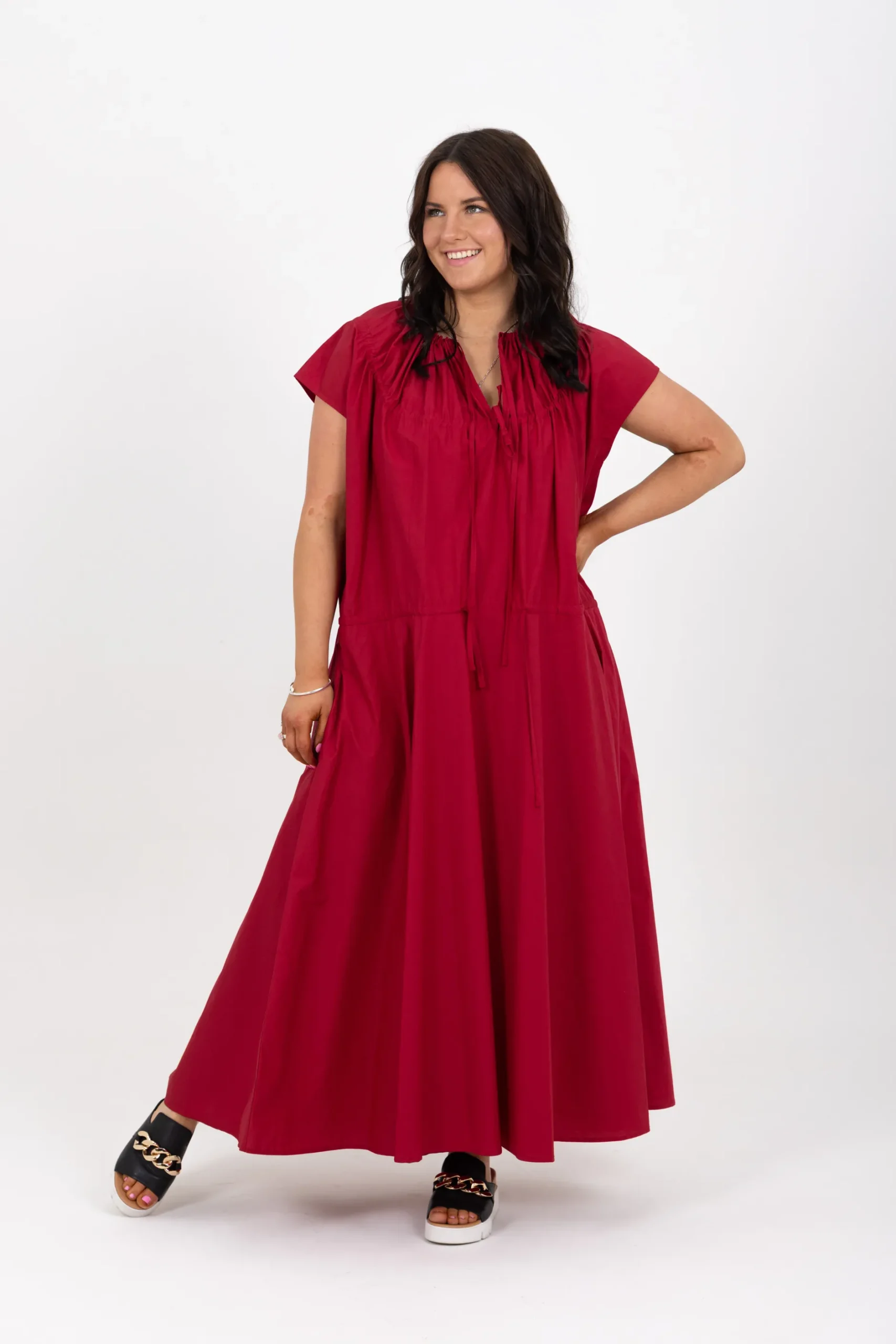 ricochet_thierry__dress___3.webp Dresses-RICOCHET THIERRY DRESS - RAPSBERRY