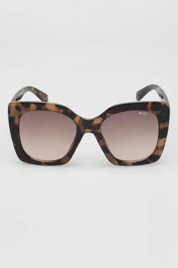 Sunglasses-ROC EYEWEAR AIRS SUNGLASSES - TORTOISESHELL GRADIENT BROWN PINK