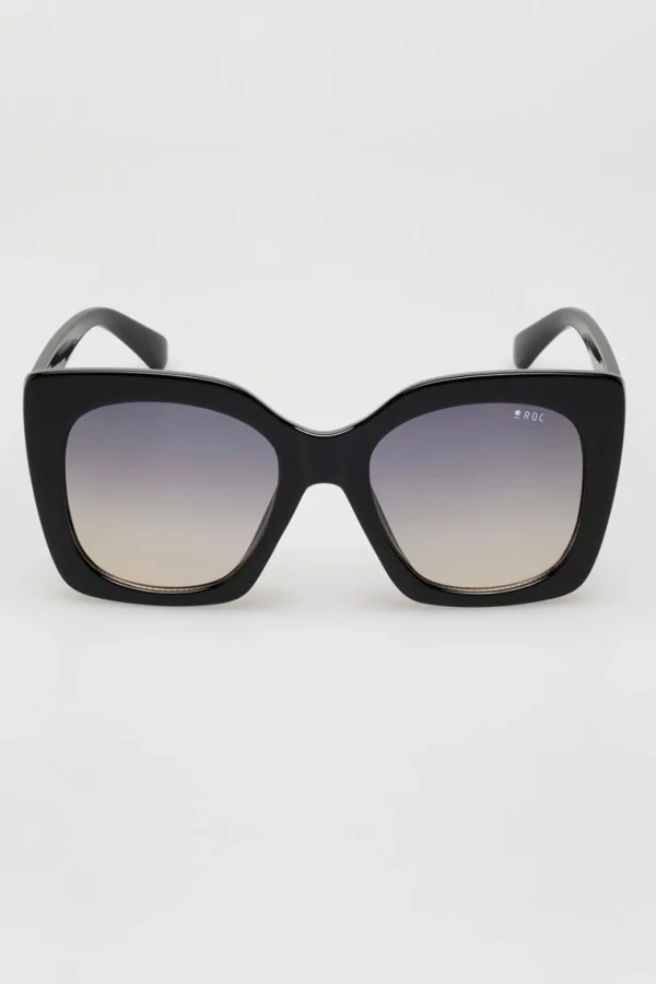 Sunglasses-ROC EYEWEAR AIRS SUNGLASSES - BLACK