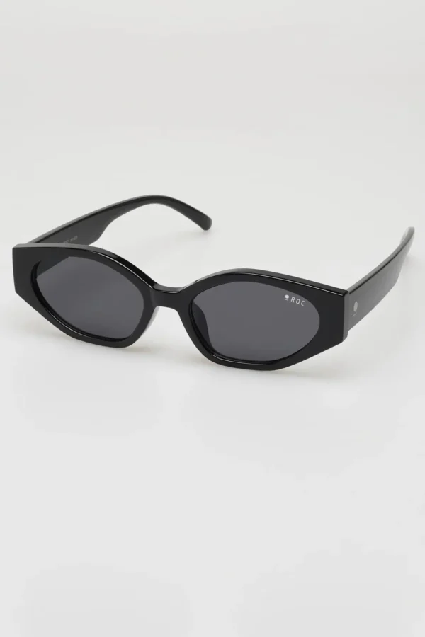 Sunglasses-ROC EYEWEAR TRAIT SUNGLASSES - BLACK SMOKE