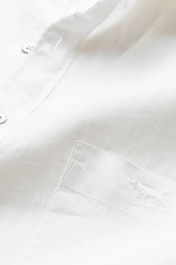 Shirts-RODD & GUNN CABLE BAY LS SHIRT SNOW