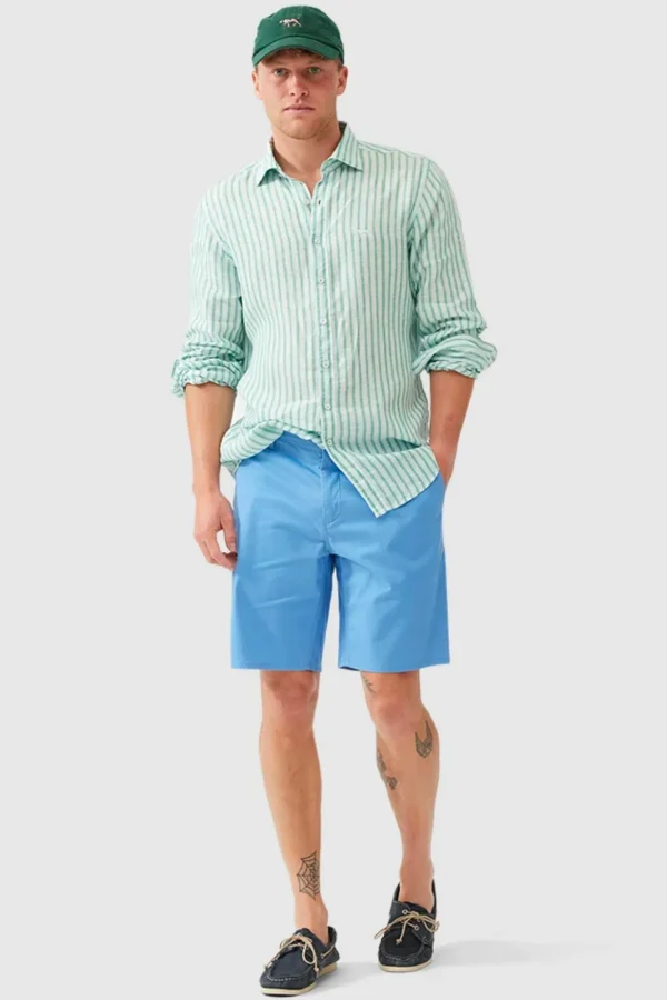 Shorts-RODD & GUNN NORTH THAMES SPORTS 9" SHORT - SKY
