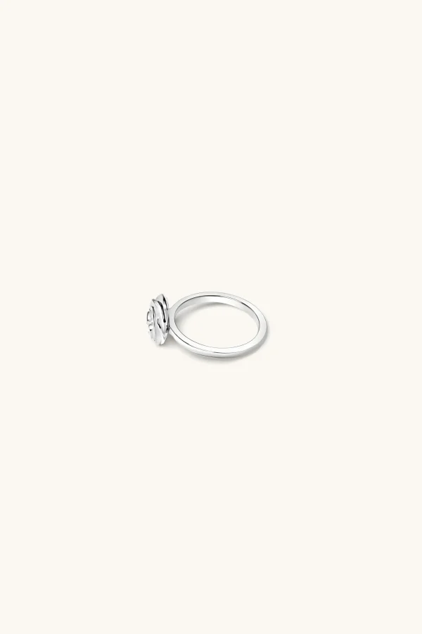 925 Sterling Silver | Jewellery-BLANK SPACE. ROSE STACKER RING
