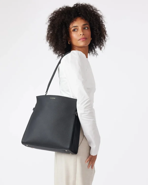 Bags & Wallets-SABEN BEATRICE SHOULDER BAG BLACK