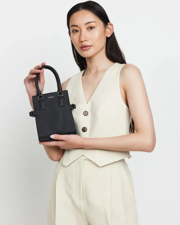 Bags & Wallets-SABEN BIANCA CROSSBODY BAG BLACK