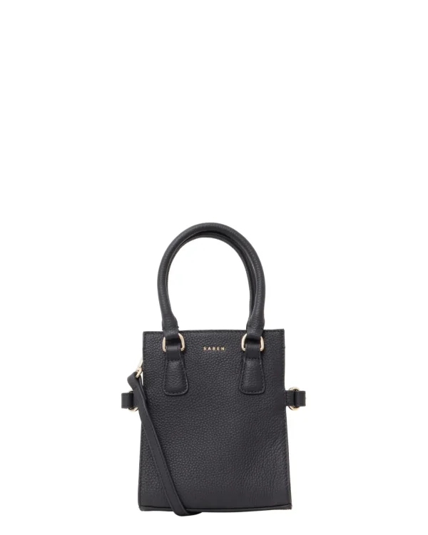 Bags & Wallets-SABEN BIANCA CROSSBODY BAG BLACK